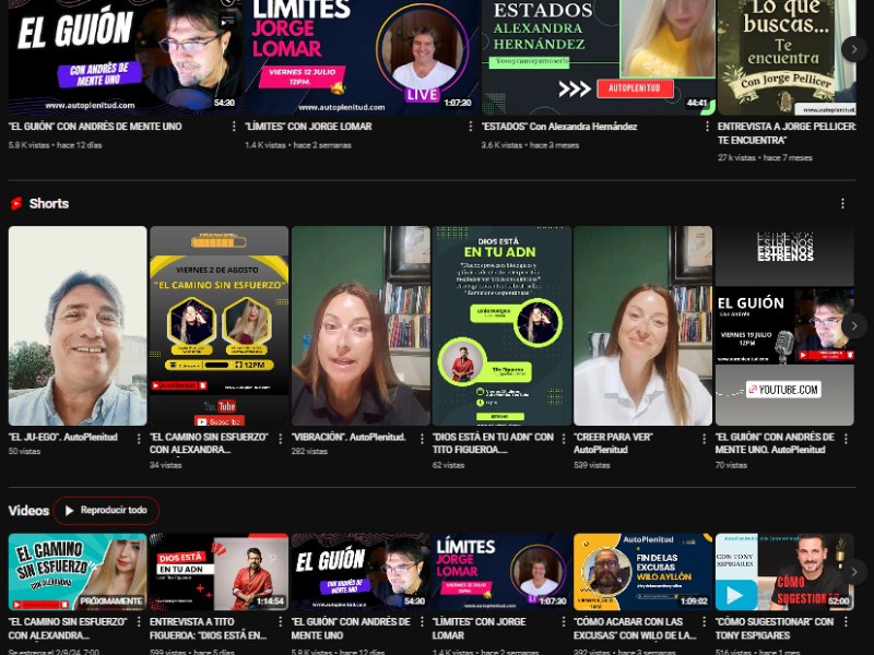 canal de autoplenitud